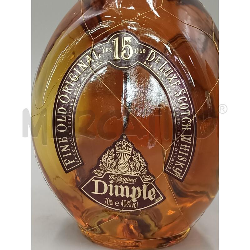 BOTTIGLIA WHISKY DIMPLE RISERVA 15 ANNI | Mercatino dell'Usato Moncalieri bengasi 2