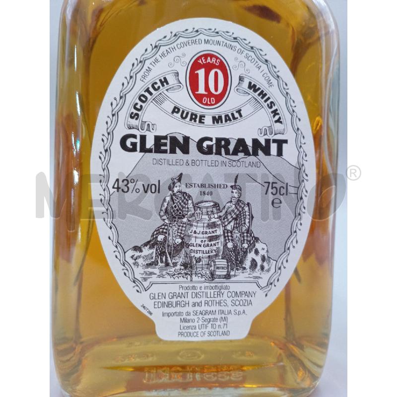 BOTTIGLIA WHISKY GLEN GRANT | Mercatino dell'Usato Moncalieri bengasi 3