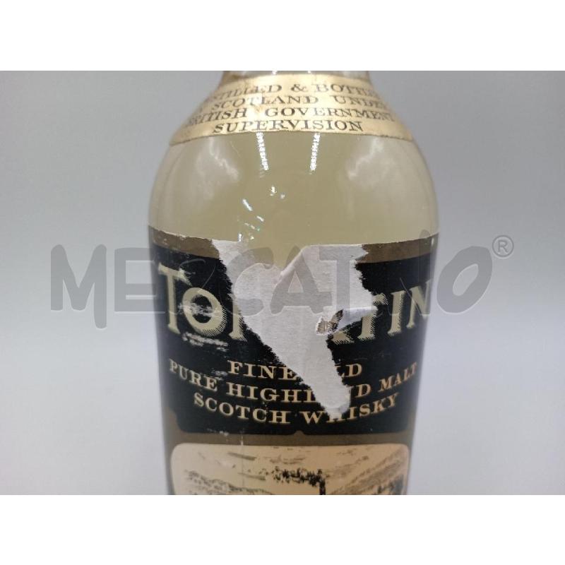 BOTTIGLIA WHISKY TOMATIN 5 YEARS OLD SCOTLAND HIGHLANDS | Mercatino dell'Usato Moncalieri bengasi 2