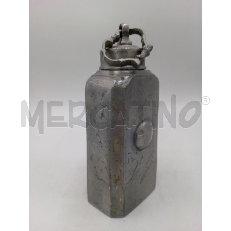 BOTTIGLIETTA IN PELTRO BUCATA H. 26 | Mercatino dell'Usato Moncalieri bengasi 3