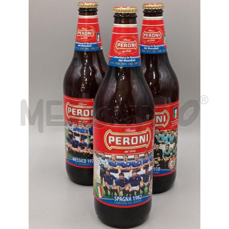 BOTTIGLIE BIRRA PERONI PZ 3 MONDIALI DI CALCIO | Mercatino dell'Usato Moncalieri bengasi 1