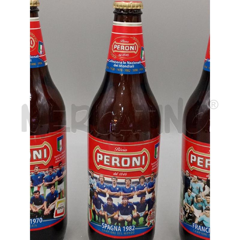 BOTTIGLIE BIRRA PERONI PZ 3 MONDIALI DI CALCIO | Mercatino dell'Usato Moncalieri bengasi 3