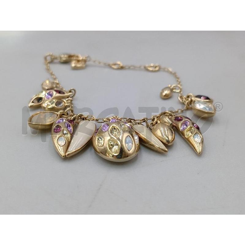 BRACCIALETTO SWAROVSKI CON PIETRE BEIGE  | Mercatino dell'Usato Moncalieri bengasi 3