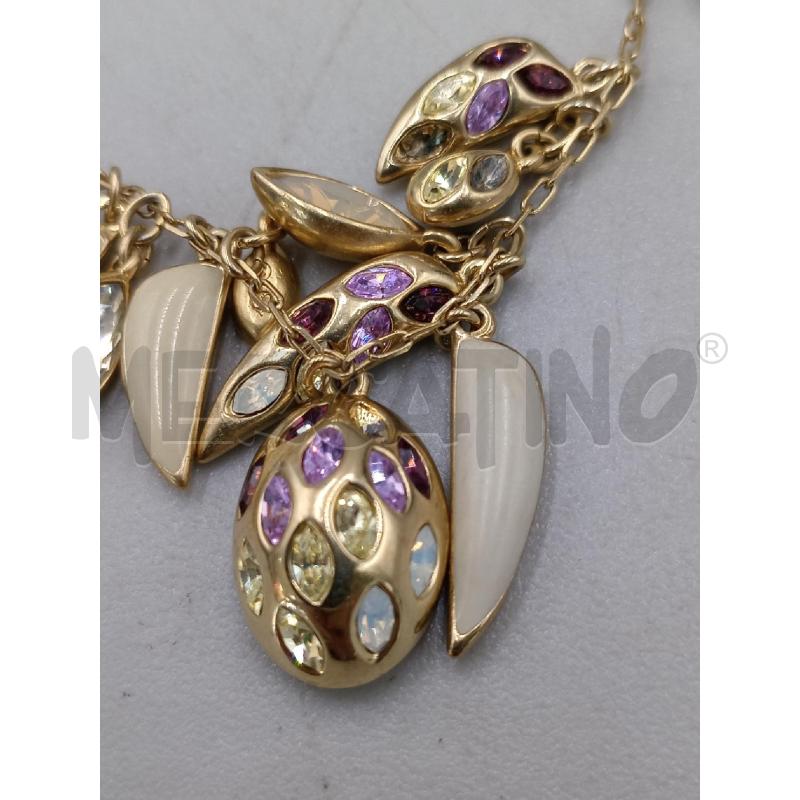 BRACCIALETTO SWAROVSKI CON PIETRE BEIGE  | Mercatino dell'Usato Moncalieri bengasi 5