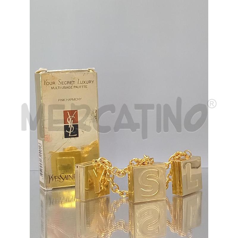 BRACCIALETTO YVES SAINT LAURENT CON GLOSS E ILLUMINANTE INTERNO  | Mercatino dell'Usato Moncalieri bengasi 1