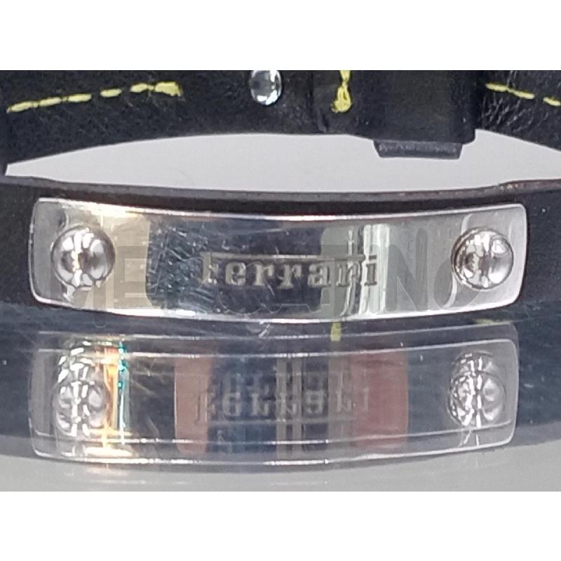 BRACCIALE FERRARI NERO PELLE | Mercatino dell'Usato Moncalieri bengasi 5