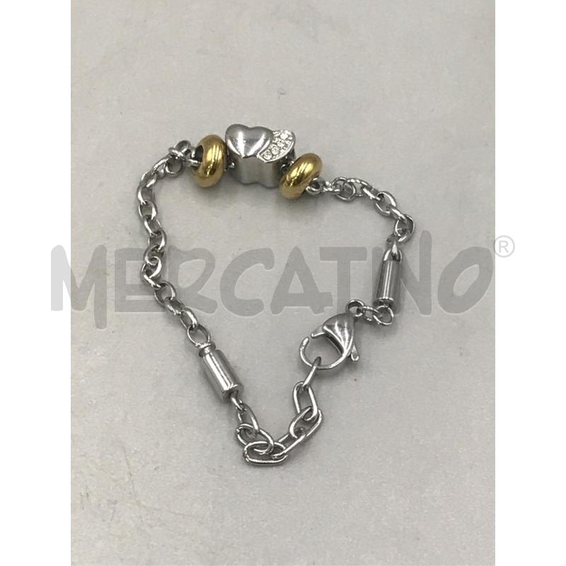 BRACCIALE MORELLATO UN CIONDOLO | Mercatino dell'Usato Moncalieri bengasi 1