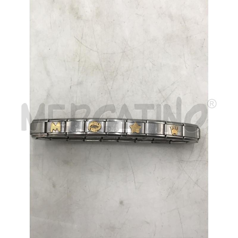 BRACCIALE NOMINATION CON 7 LINK ELASTICO | Mercatino dell'Usato Moncalieri bengasi 3