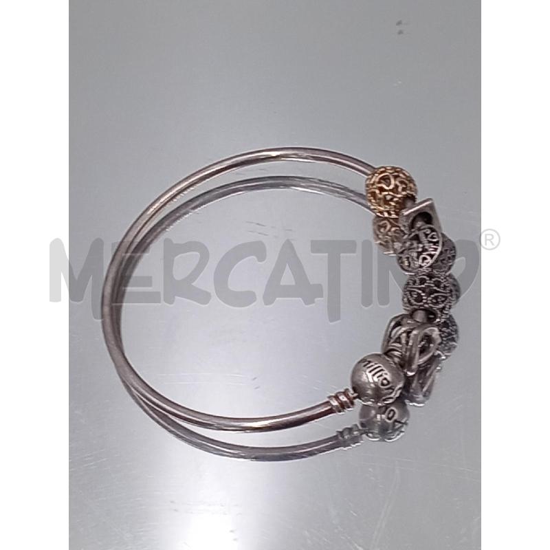 BRACCIALE PANDORA RIGIDO CON CHARMS | Mercatino dell'Usato Moncalieri bengasi 2