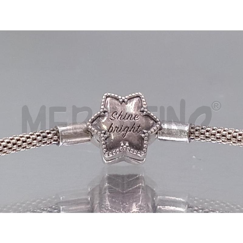 BRACCIALE PANDORA STELLA CRISTALLI CON CHARMS | Mercatino dell'Usato Moncalieri bengasi 5