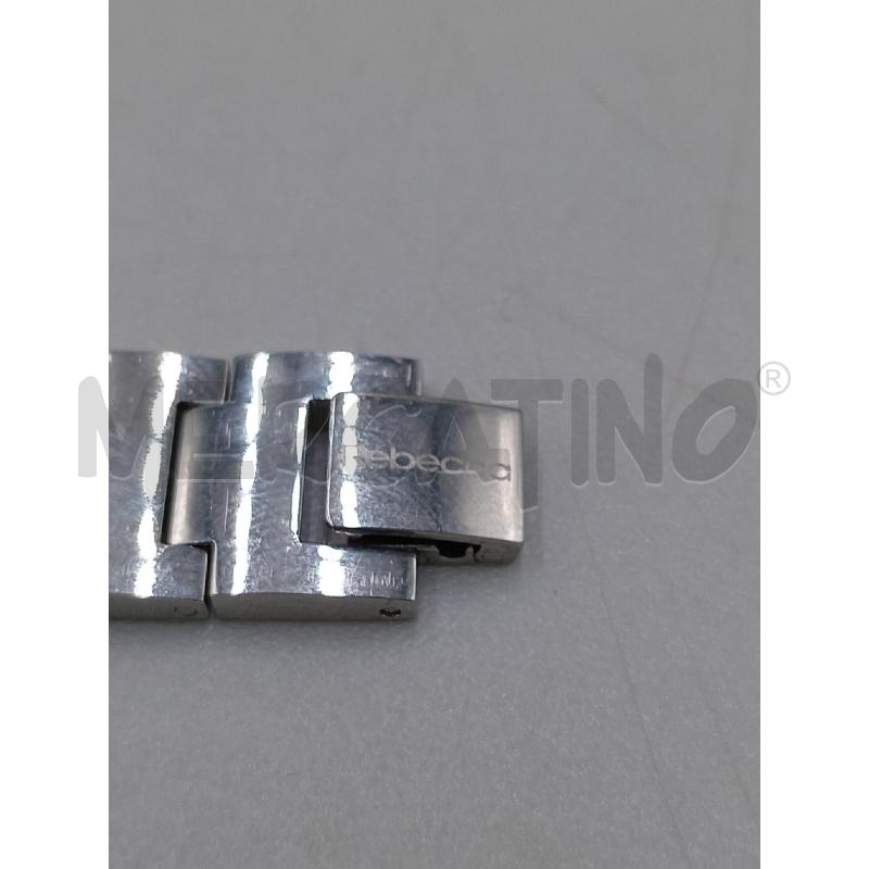 BRACCIALE REBECCA ACCIAIO CON INSERTI MARRONI | Mercatino dell'Usato Moncalieri bengasi 4