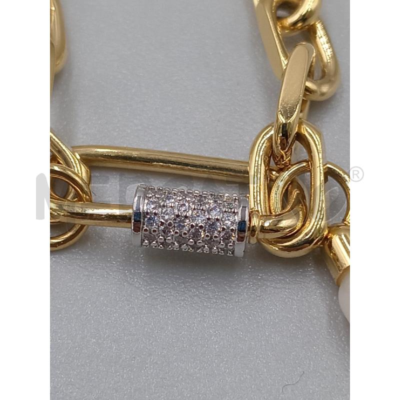 BRACCIALE REBECCA DORATO PERLE | Mercatino dell'Usato Moncalieri bengasi 4