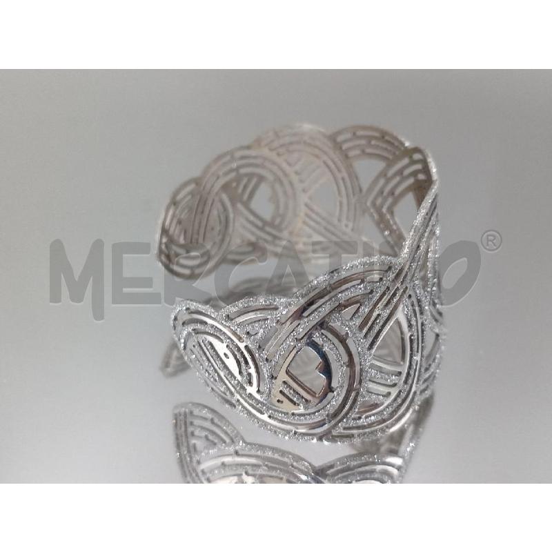 BRACCIALE STROILLI ARGENTATO RIGIDO CON GLITTER | Mercatino dell'Usato Moncalieri bengasi 4