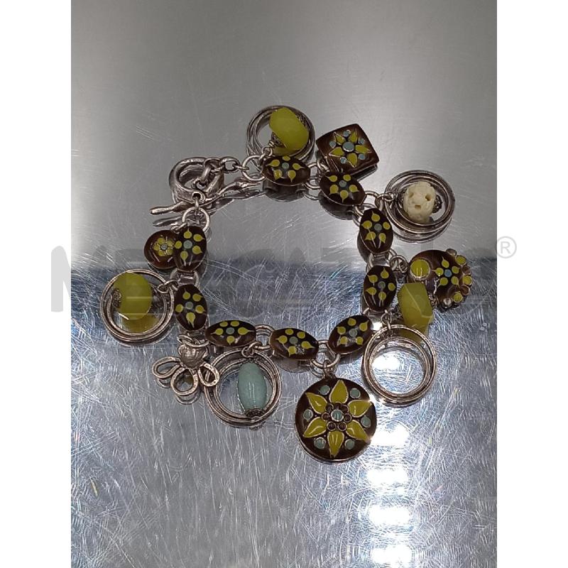 BRACCIALE TARATATA' CIONDOLI VERDE | Mercatino dell'Usato Moncalieri bengasi 2
