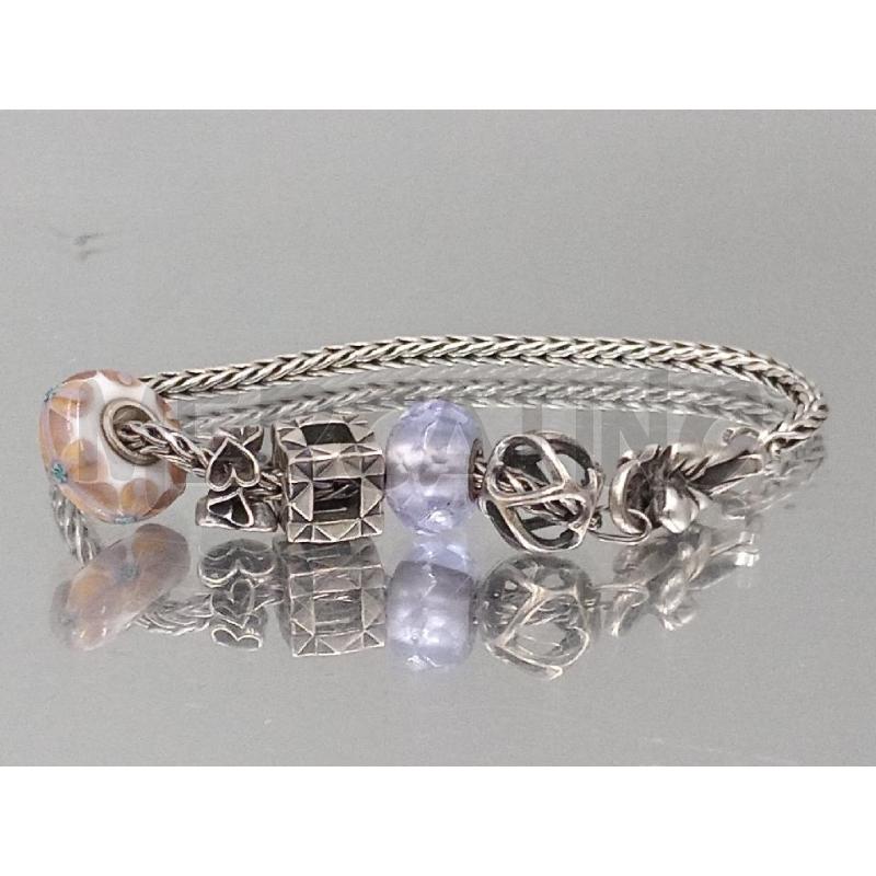 BRACCIALE TROLLBEADS CON CIONDOLI | Mercatino dell'Usato Moncalieri bengasi 1