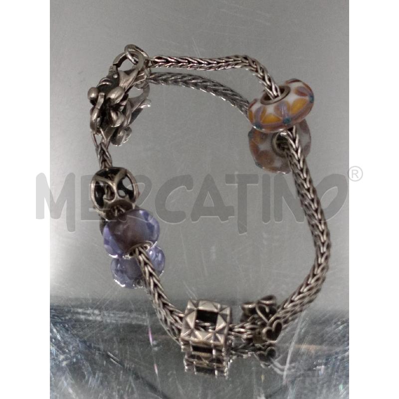 BRACCIALE TROLLBEADS CON CIONDOLI | Mercatino dell'Usato Moncalieri bengasi 4