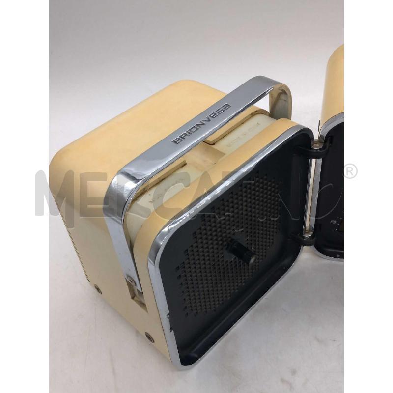 BRIONVEGA TS502 - RADIO CUBO - CONSERVATA FUNZIONANTE - MODERNARIATO ARREDAMENTO BEIGE | Mercatino dell'Usato Moncalieri bengasi 3