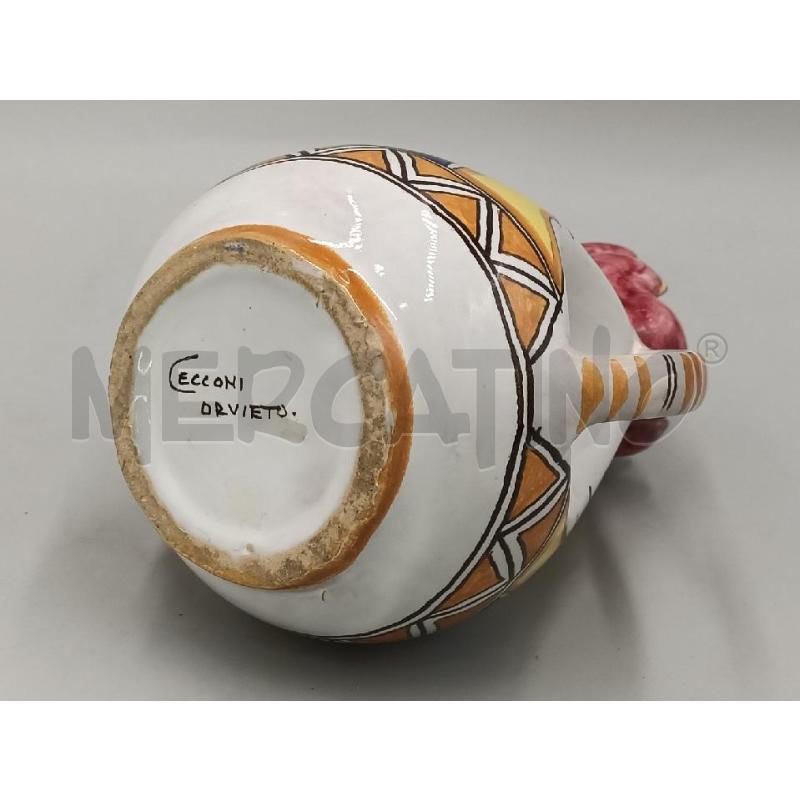 BROCCA CERAMICA CECCONI ORVIETO DECORO PERSONAGGI  | Mercatino dell'Usato Moncalieri bengasi 5