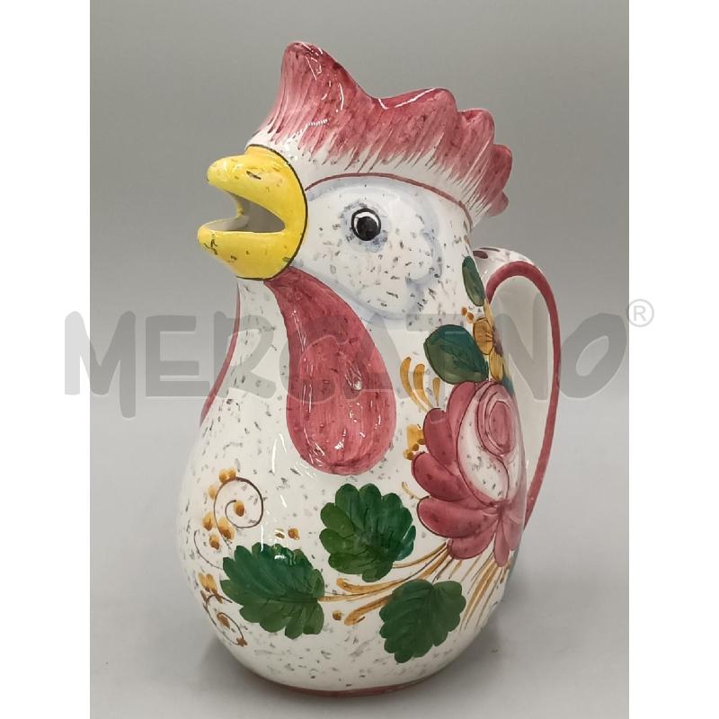 BROCCA CERAMICA SANTUCCI DERUTA DECORO FIORI | Mercatino dell'Usato Moncalieri bengasi 1