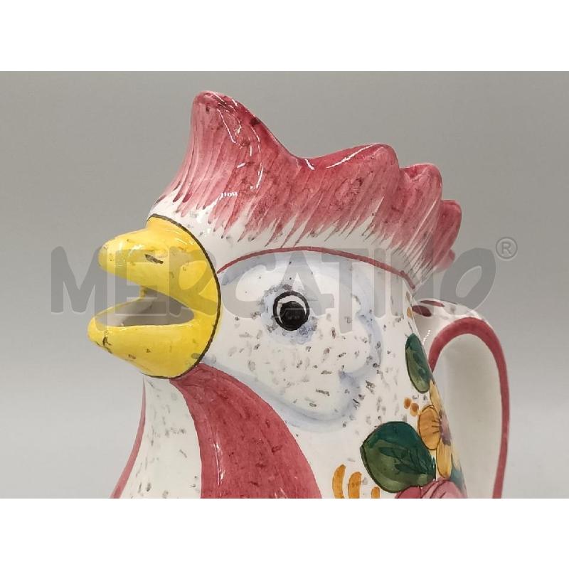 BROCCA CERAMICA SANTUCCI DERUTA DECORO FIORI | Mercatino dell'Usato Moncalieri bengasi 2
