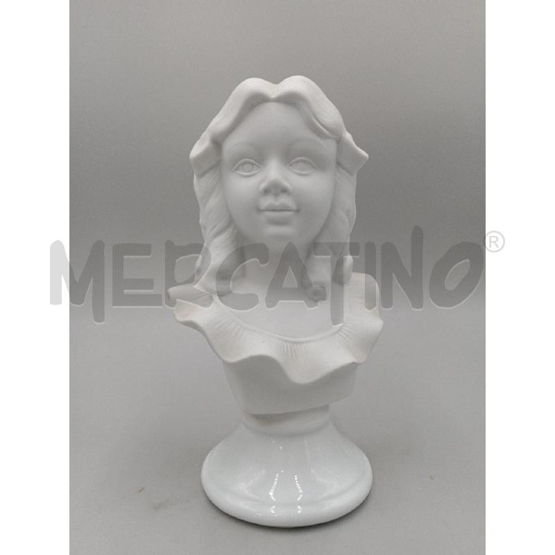 BUSTO CERAMICA RAGAZZA CM 24 | Mercatino dell'Usato Moncalieri bengasi 1