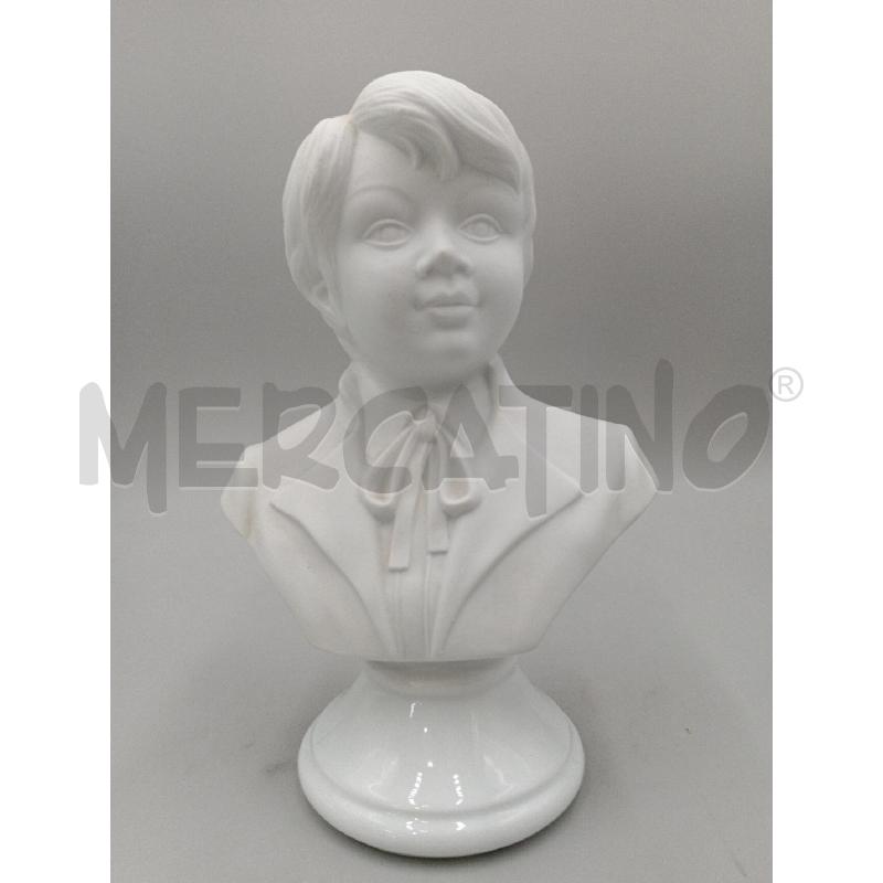 BUSTO CERAMICA RAGAZZO CM 24 | Mercatino dell'Usato Moncalieri bengasi 1