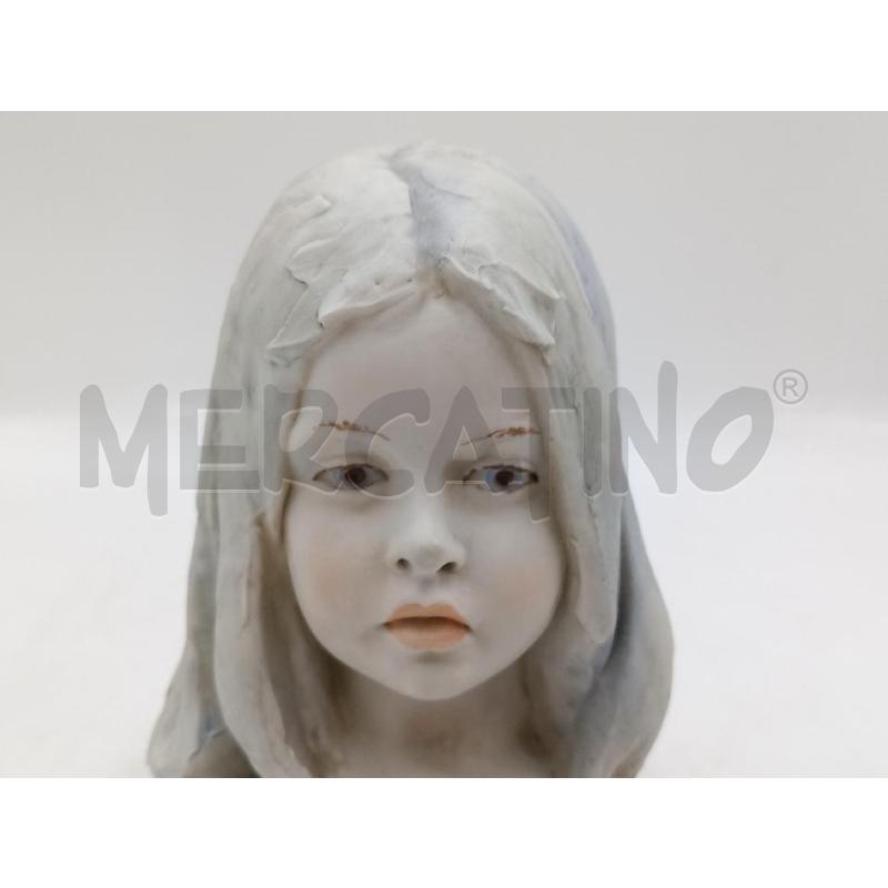 BUSTO PORCELLANA BIMBA  AZZURRA GEORGE | Mercatino dell'Usato Moncalieri bengasi 2