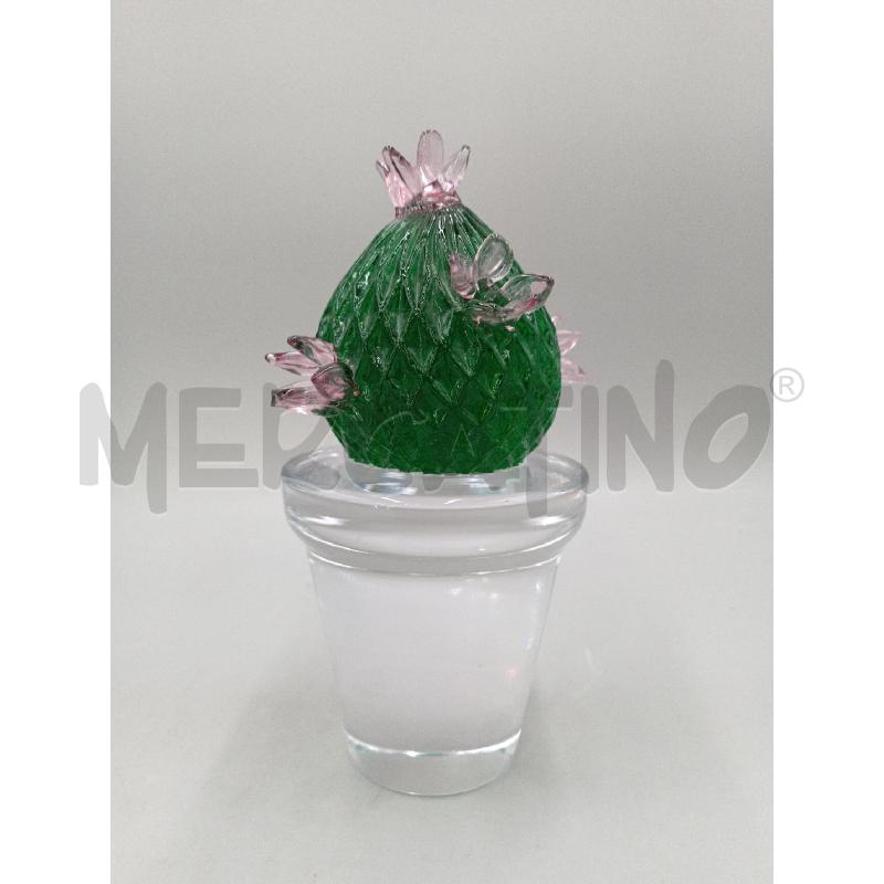 CACTUS MURANO VERDE FIORITO | Mercatino dell'Usato Moncalieri bengasi 1