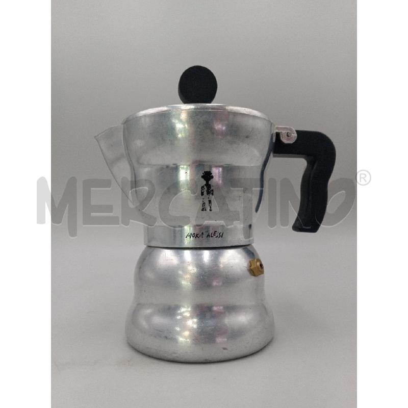 CAFFETTIERA ALESSI MOKA ALLUMINIO MOD BIG LOVE | Mercatino dell'Usato Moncalieri bengasi 1