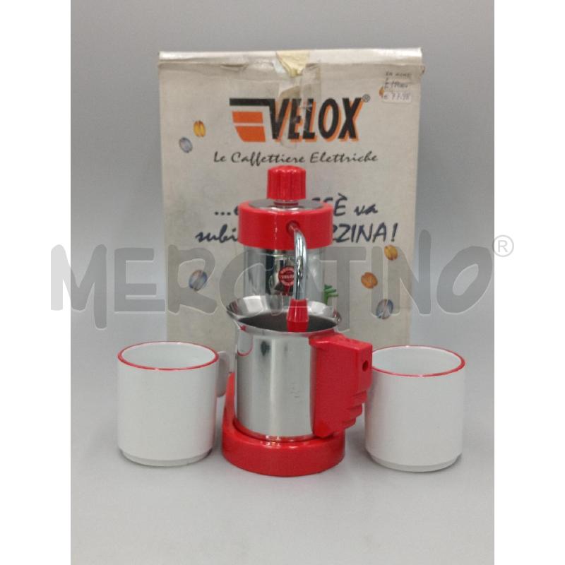 CAFFETTIERA DESIGN VINTAGE VELOX COMPLETA DI OGNI DOTAZIONE C/SCATOLA | Mercatino dell'Usato Moncalieri bengasi 1