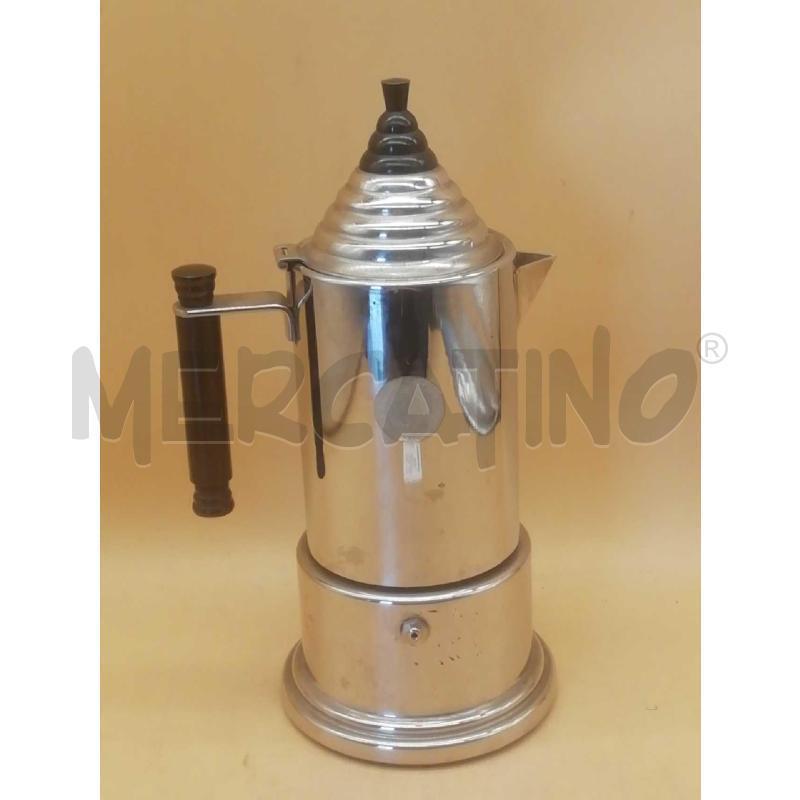 CAFFETTIERA MOKA INOX FRATELLI PUPPIENI MADE IN ITALY VINTAGE  | Mercatino dell'Usato Moncalieri bengasi 1