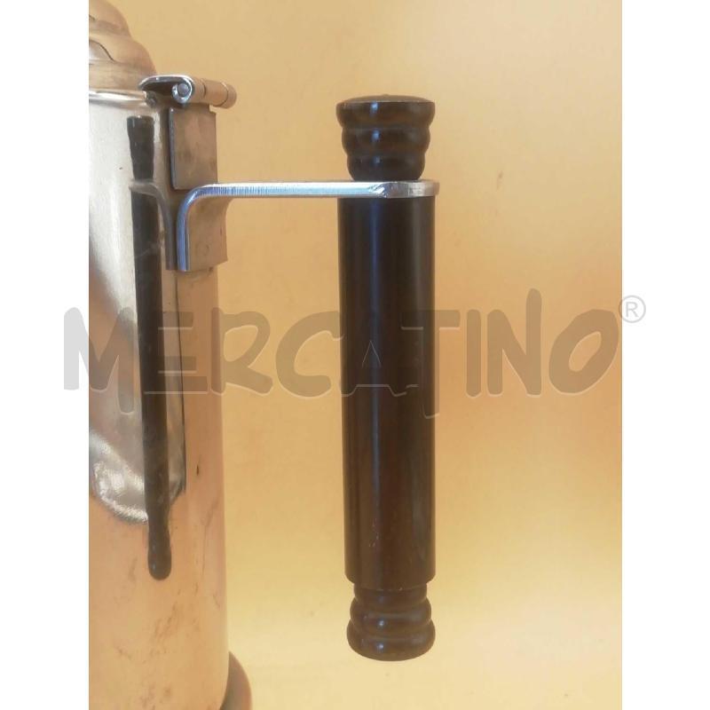 CAFFETTIERA MOKA INOX FRATELLI PUPPIENI MADE IN ITALY VINTAGE  | Mercatino dell'Usato Moncalieri bengasi 2