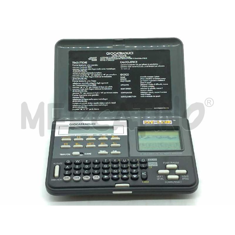 CALCOLATORE GIOCA TRADUCI SANYO FUNZIONNATE CON LIBRETTO | Mercatino dell'Usato Moncalieri bengasi 1