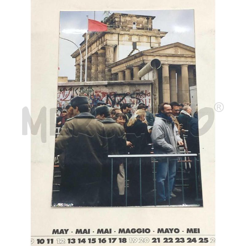 CALENDARIO 1991 FOTO ORIGINALI RICORDO CADUTA DEL MURO DI BERLINO  | Mercatino dell'Usato Moncalieri bengasi 3