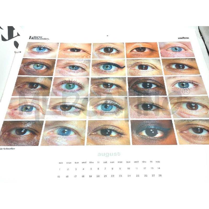 CALENDARIO LAVAZZA 2021 THE NEW HUMANITY | Mercatino dell'Usato Moncalieri bengasi 5