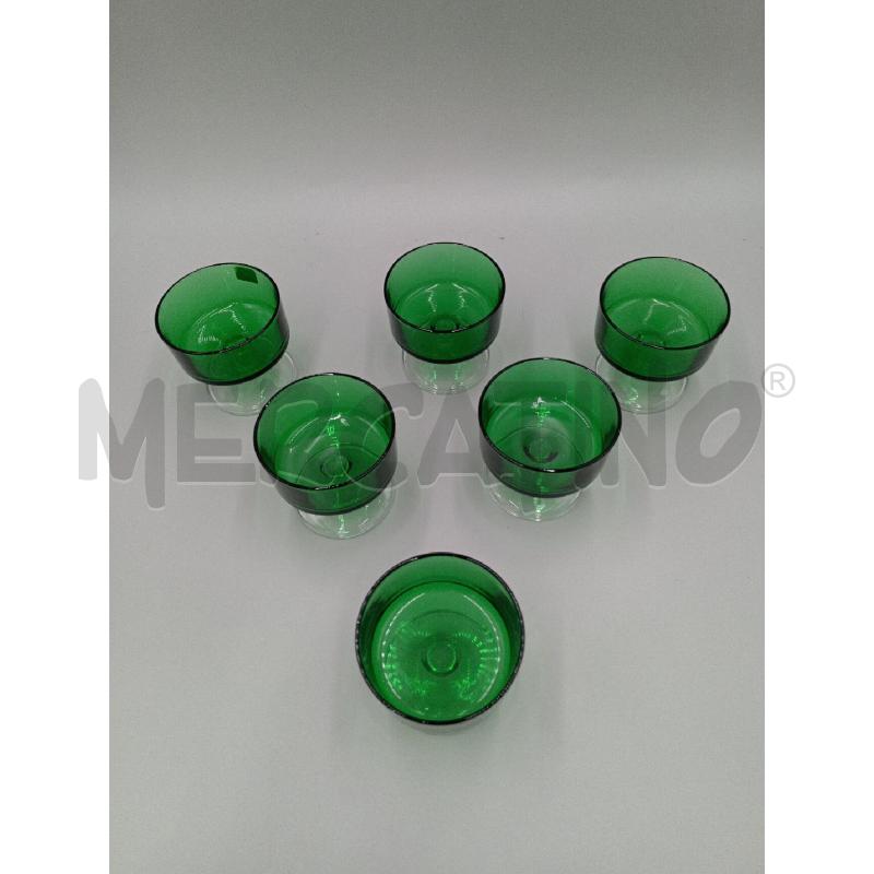 CALICI PZ. 6 VETRO VERE LUMINARC | Mercatino dell'Usato Moncalieri bengasi 2