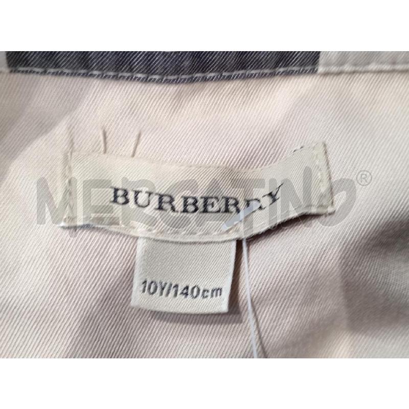 CAMICIA BAMBINO BURBERRY MARRONE | Mercatino dell'Usato Moncalieri bengasi 5