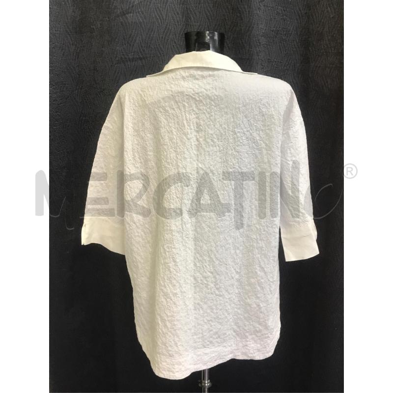 CAMICIA DONNA AMINA RUBINACCI BIANCA SCOLLO V | Mercatino dell'Usato Moncalieri bengasi 2