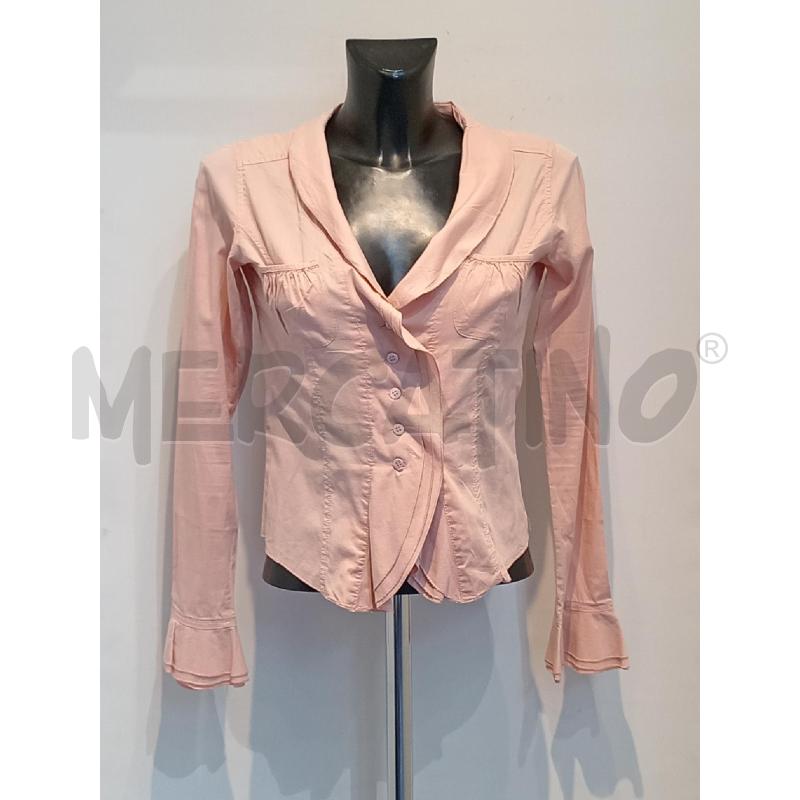 CAMICIA DONNA DENNY ROSE ROSA MANICA LUNGA | Mercatino dell'Usato Moncalieri bengasi 1