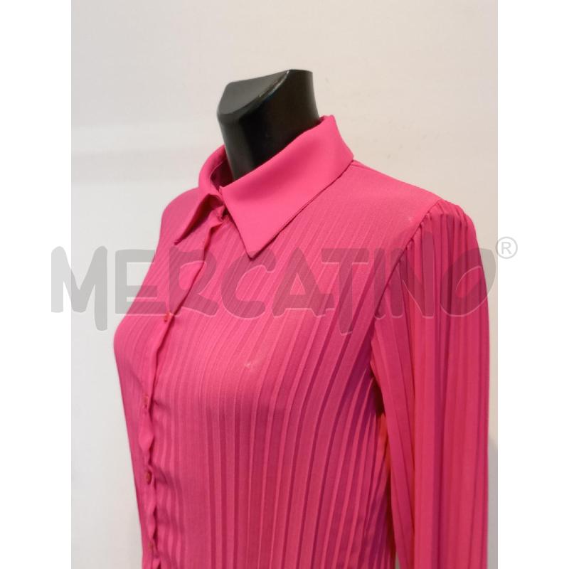 CAMICIA DONNA DIXIE ROSA PLISSETATO  | Mercatino dell'Usato Moncalieri bengasi 3