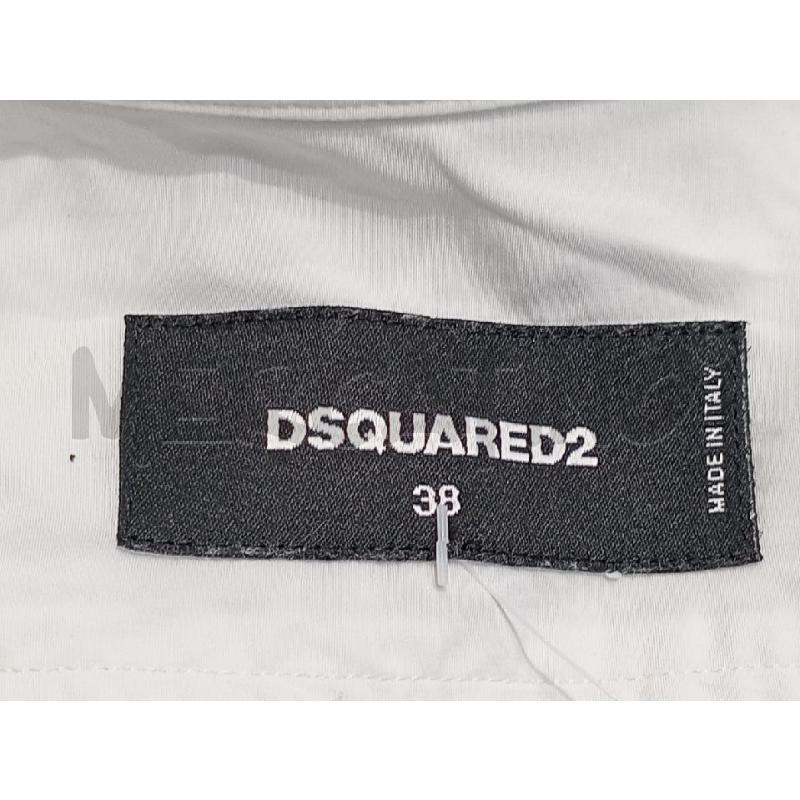 CAMICIA DONNA DSQUARED BIANCA CON INSERTO GIOIELLO | Mercatino dell'Usato Moncalieri bengasi 5