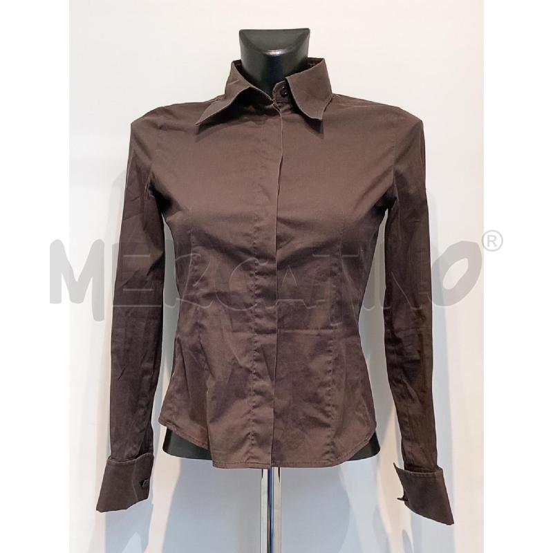 CAMICIA DONNA EMPORIO ARMANI MARRONE  | Mercatino dell'Usato Moncalieri bengasi 1