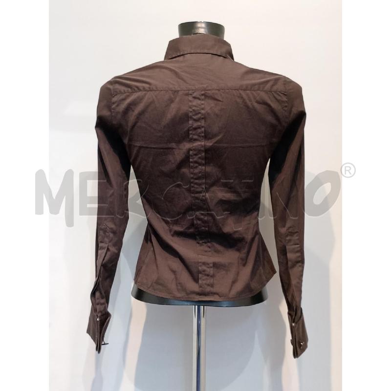 CAMICIA DONNA EMPORIO ARMANI MARRONE  | Mercatino dell'Usato Moncalieri bengasi 2