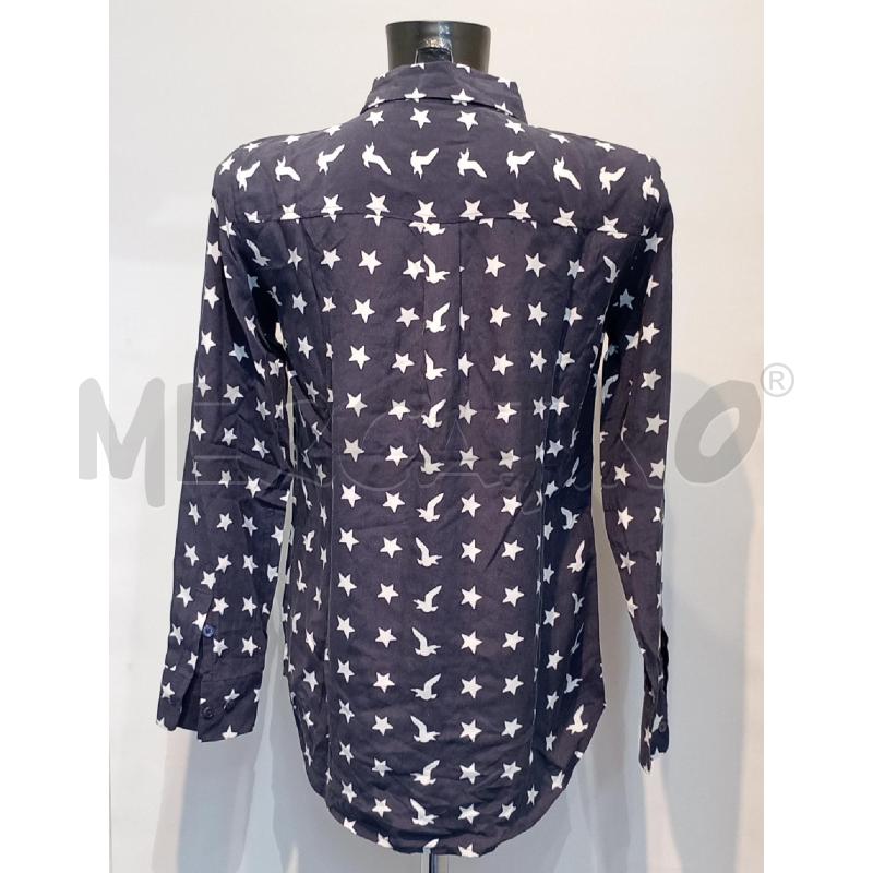CAMICIA DONNA EQUIPMENT BLU STELLINE | Mercatino dell'Usato Moncalieri bengasi 2
