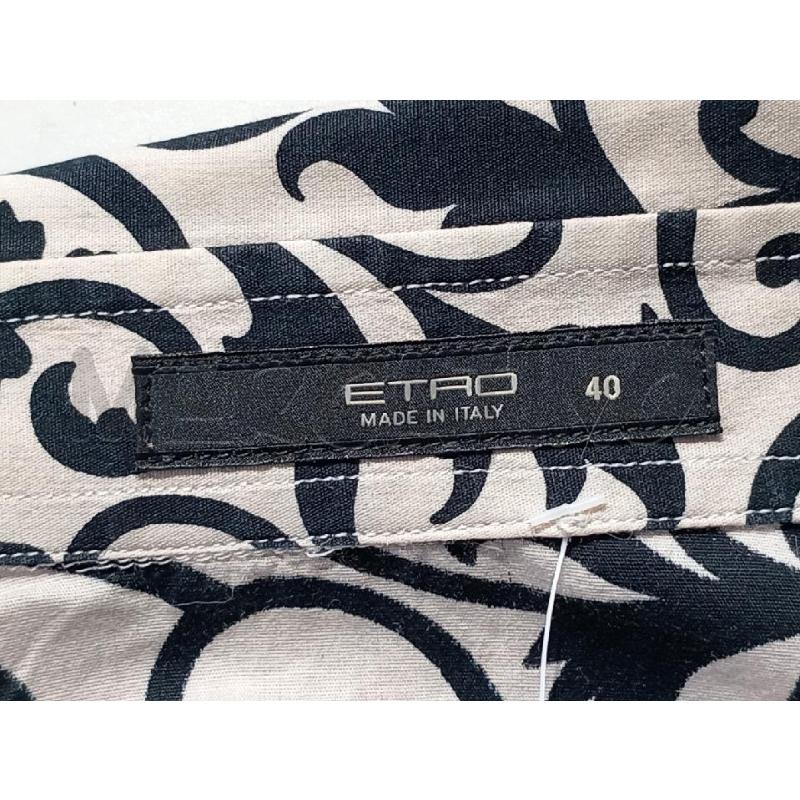 CAMICIA DONNA ETRO BEIGE NERA | Mercatino dell'Usato Moncalieri bengasi 5