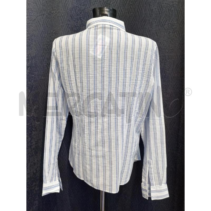 CAMICIA DONNA GANT BIANCO RIGHE BLU | Mercatino dell'Usato Moncalieri bengasi 2