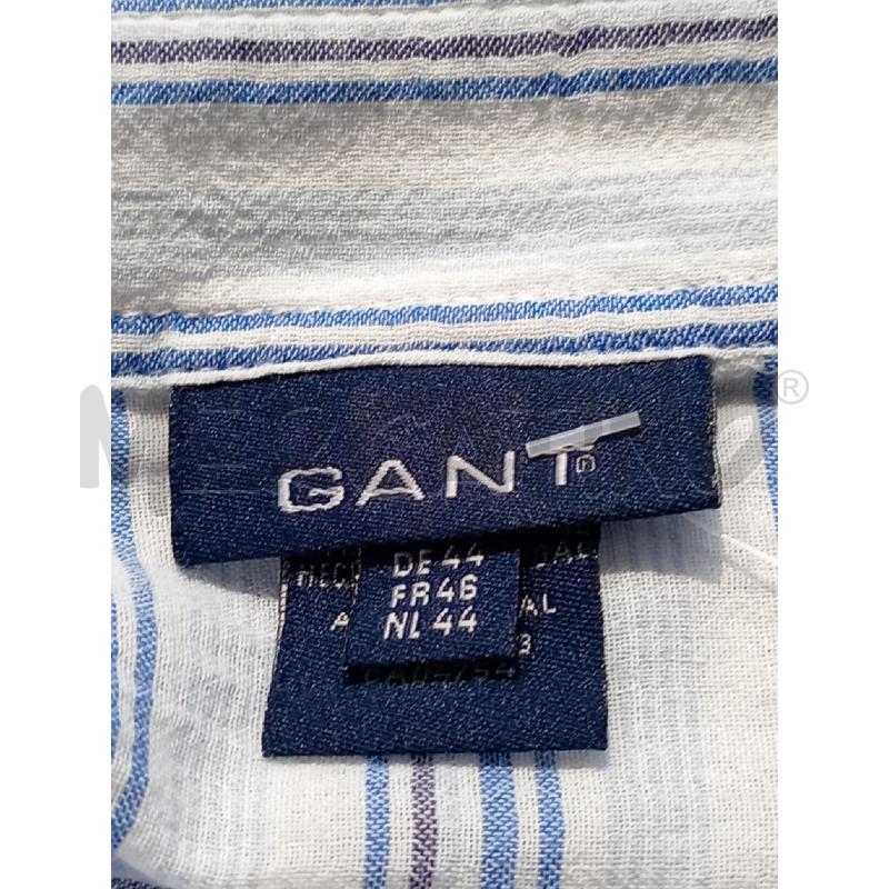CAMICIA DONNA GANT BIANCO RIGHE BLU | Mercatino dell'Usato Moncalieri bengasi 5