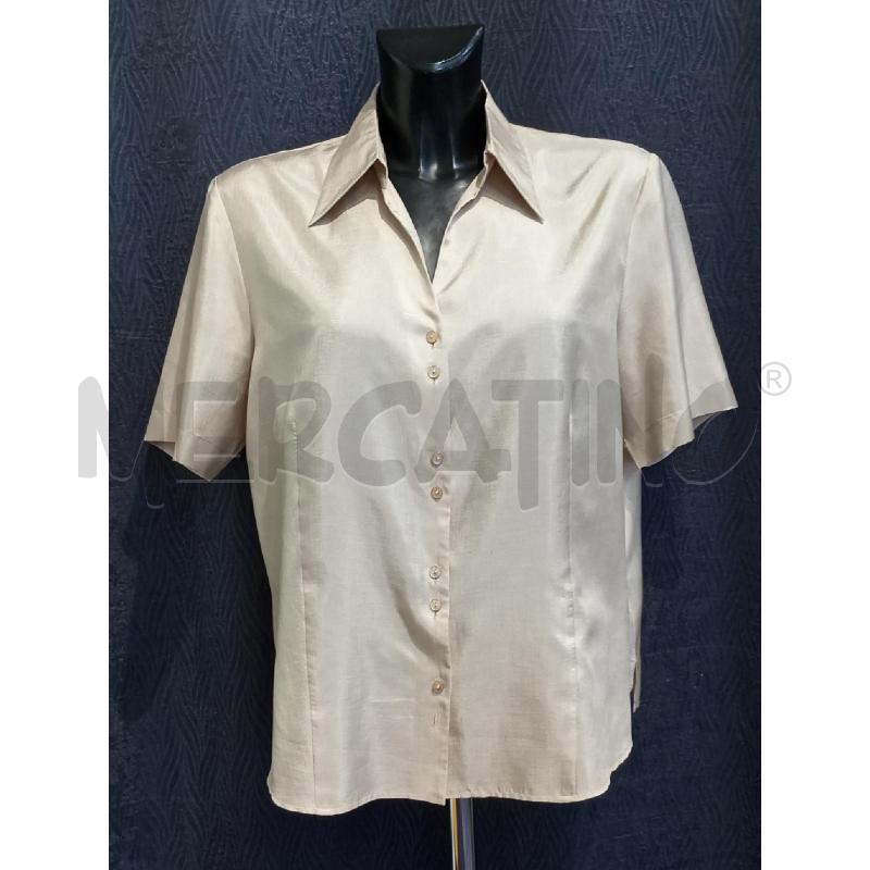 CAMICIA DONNA GERRY WEBER BEIGE MISTO SETA | Mercatino dell'Usato Moncalieri bengasi 1