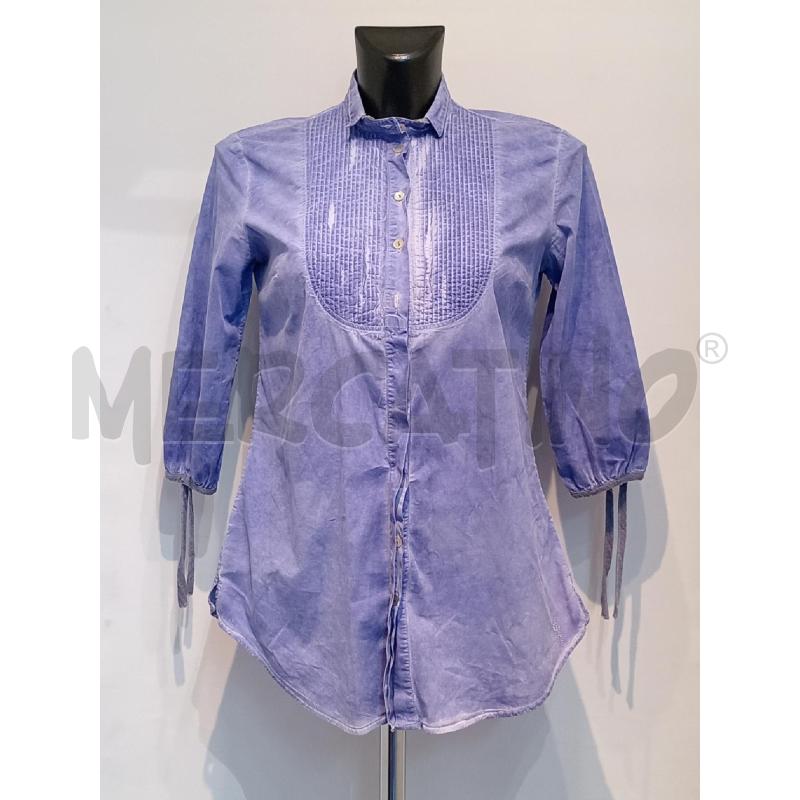 CAMICIA DONNA JAGGY AZZURRO LAVATO | Mercatino dell'Usato Moncalieri bengasi 1