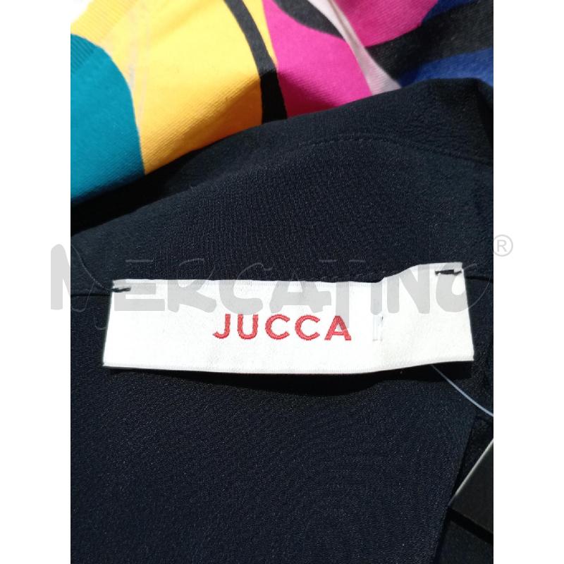 CAMICIA DONNA JUCCA NERA BORDI PIUME  | Mercatino dell'Usato Moncalieri bengasi 5
